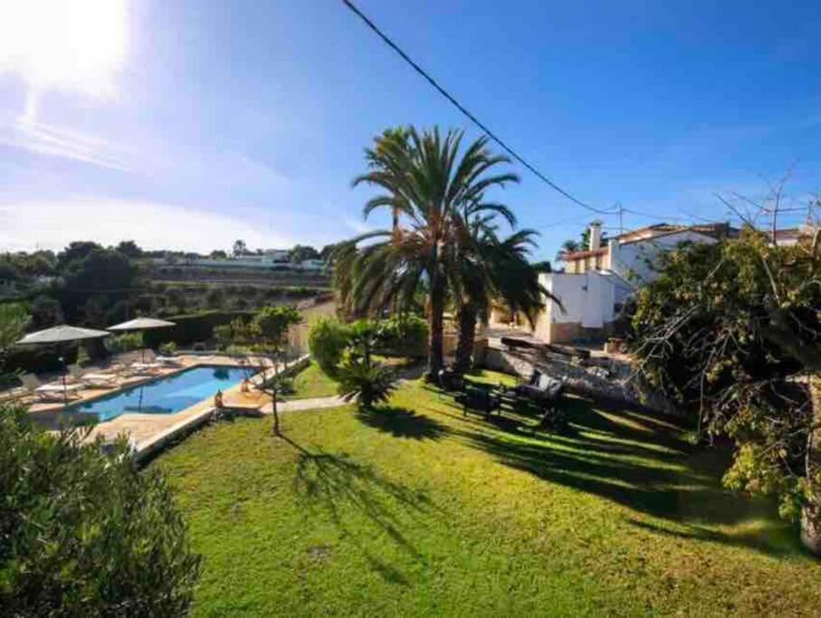 Lovely Appartment 'Solana' With Big Garden, Nice Pool Teulada Exterior foto